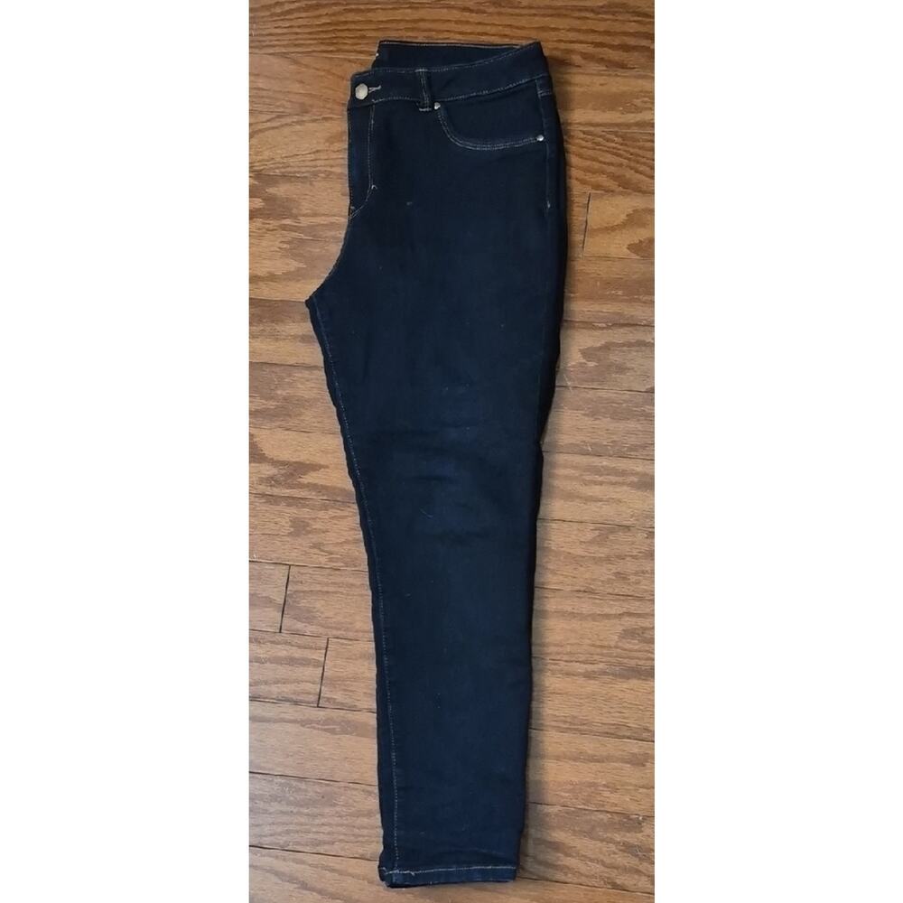 d. jeans Women's Size 14 Dark Blue Skinny Jeans - Picture 6 of 11